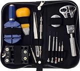 Wolfride 腕時計 ハイグレード工具 時計修理工具 13点セット 修復設定ツール 腕時計工具セット ツールの時計メーカー時計腕時計