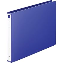 Amazon | リヒトラブ リングファイル B4E 2穴 青 F875U-8 | O型リング