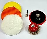 toolscentreツールcnetre 5 " (125 mm) 研磨/Buffingキットfor Sander/ポリッシャー/ドリルマシンbyツールCentre