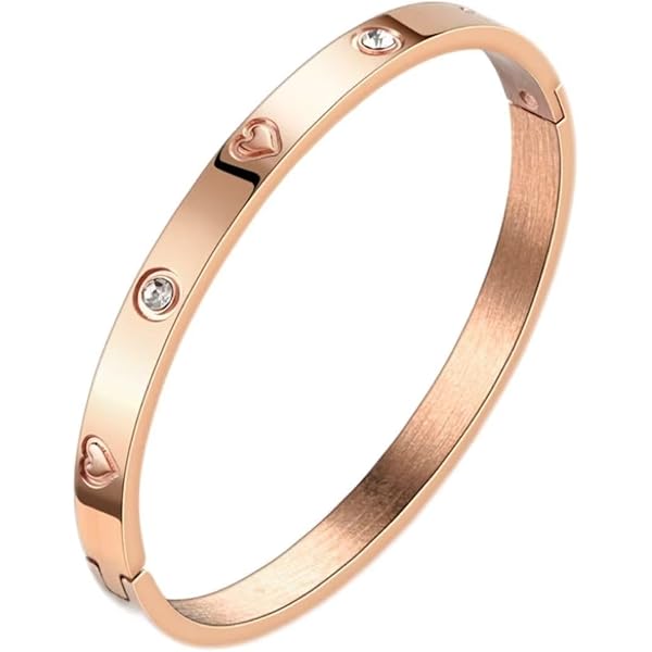 47.4g Designer 18k Rose Gold Bangles, 47.4 Nw At Rs 280000/pair In - Foto 3