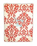 Caught Ya Lookin' Stinky Bag, Coral Fleur de Lis by Caught Ya Lookin'