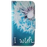 OMATENTI Smasung Galaxy S6 Edge ケース, 高級PUレザー ケース 手帳型 保護ケース カード収納ホルダー付き 横置きスタンド機能付き マグネット式 スマホケース [無期