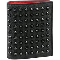 極美品✨クリスチャンルブタン　二つ折り財布 パロマ スニーカーソール ブラック Christian Louboutin - クリスチャンルブタン CHRISTIAN
