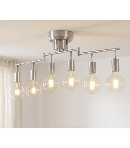 Amazon | IKEA TIDIG 20262656 シーリング スポットライト 5スポット