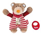 Sigikid 22 x 18 x 9 cm Wild and Berry Bears Musical Bear (Red) by Sigikid