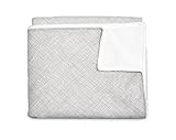 Olli & Lime Nest Blanket, Gray/White by Olli & Lime
