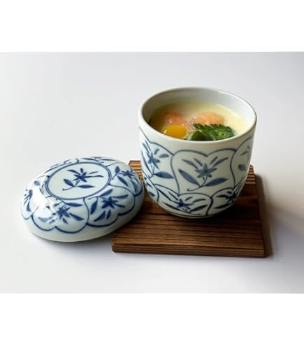 Amazon | 有田焼 錦古伊万里 蒸し碗 茶碗蒸し アウトレット 5個セット