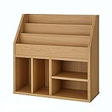 [ベルメゾン] お片付けしやすいキッズ収納ラック ナチュラル タイプ:Ｃ（絵本収納）