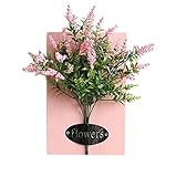 芸術的な人工植物の装飾部屋の壁の装飾、ピンク