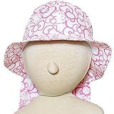 【本体綿100％】2016年 夏物 HELLO KITTY ハローキティ 日よけ付帽子 レッド◇46cm