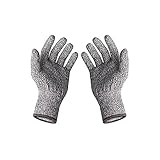 MIRACLE 切れない手袋 防刃手袋 左右セット 軍手 耐刃手袋 防刃グローブ 作業用手袋 DIY 大工 (Lサイズ) MC-HPPETE-L