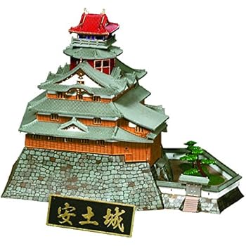 童友社 1/360 日本の名城 安土城 プラモデル S26