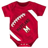 NCAA新生児Fanatic Footballクリーパー レッド
