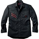 ジャーウィン（Jawin） 長袖シャツ 131 シックブラック 52304 L