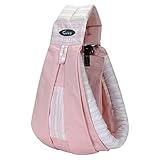 Vrbabies 新生児 ベビースリング (Pink stripes)