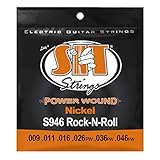 SIT STRINGS エスアイティストリングス エレキギター弦 PowerWound ROCK-N-ROLL S946 .009-.046 【国内正規品】