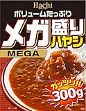 ハチ食品 メガ盛りカレーハヤシ300g×20個