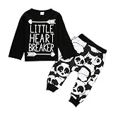 新生児乳児赤ちゃん男の子女の子服Tシャツトップス+パンツレギンス服装セット カラー: ブラック