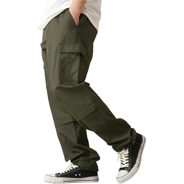 Amazon | [SaganStyle] カーゴパンツ 大きいサイズ メンズ イージー