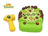 [リトルトレジャー]Little Treasures Whack the Vermin Down with This Pop up Whack A Mole Game Set With Fun Sof