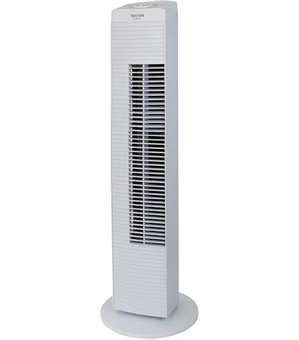 Amazon | TEKNOS タワー扇風機 タワーファン メカ式 ホワイト TF-820-W