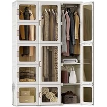 Amazon｜Mayi Box ワードローブ クローゼット 一体折りたたみ式 収納