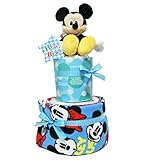 BabyBeans(ベビービーンズ) ディズニー Disney ミッキーおむつケーキ 2段 パンパース Sサイズ ミッキー 男の子