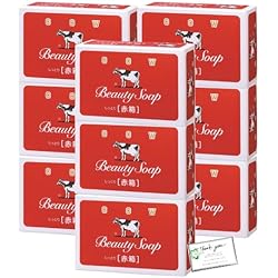 Amazon.co.jp: 化粧石鹸カウブランド 赤箱 100g×10個入 : ビューティー