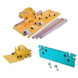 MicroJig TJ-5000 Microdial Tapering Jig With GR-200 Advanced 3D Pushblock And 1/8-Inch Leg Accessory