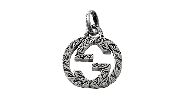 Gucci Engraving Interlocking G Pendant 