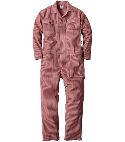 【未使用】ディッキーズ つなぎ 作業着 長袖 D-716 レッド Sサイズ Dickies D-716（作業用ツナギ服）｜空調服・EFウェア専門店