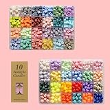 XCOOK シーリングスタンプセット シーリングワックス ワックスビーズ 48色花+星 補充用 収納ケース付き