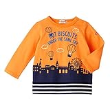 ミキハウス ホットビスケッツ (MIKIHOUSE HOT BISCUITS) 長袖Ｔシャツ 73-5204-610 100cm オレンジ