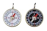 SE CG262 2-Piece Brass Compass Set [並行輸入品]