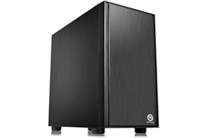 Thermaltake アルミニウム ブラック Versa H17 ミニタワー型PCケース CS7096 CA-1J1-00S1NN-00