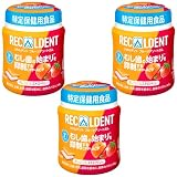 リカルデント フルーツアソートガム オレンジ＆ストロベリーボトル 3個セット
