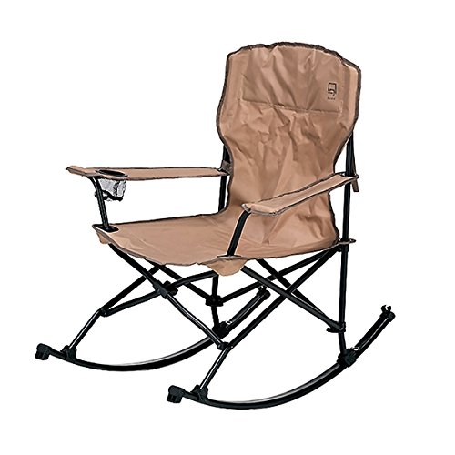 大きさも重量も超ド級なのには訳がある Qualzフォールディングロッキングチェア 野外活動 キャンプ 沼の畔から