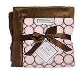 【並行輸入品】Swaddle Designs /究極のふわふわベビーカーブランケット パステルピンクモッズサークル SD-056P