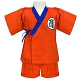 甚平 夏物 ドラゴンポール 変身なりきり甚平 パジャマ 孫悟天 （100cm）