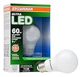 Sylvania、LED 9 W-60 W a19 Ultra 5 K dim1pk、EA