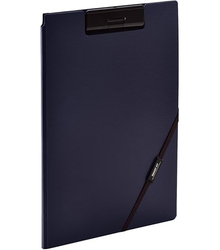 Lihit Lab F2660-24 Clip File – A4 Size, Black, Transparent Pockets, Holds 40 Sheets - View #6