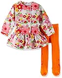 アガタ・ルイス・デ・ラ・プラダ ベビー Agatha Ruiz de la Prada Baby お花畑のワンピとタイツ 4A