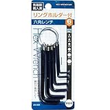 六角レンチ(６Ｐ) 【まとめ買い12個セット】 29-065