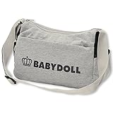 ベビードール ショルダーバッグ トートバッグ キッズ レディース グレー