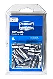 Century Drill and Tool 68525 Premium S2 Steel Phillips Drywall Insert Screwdriving Bit Set, #2 [並行輸入