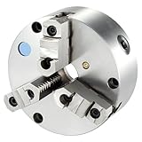 HHIP 3900-3430 3 Jaw Chuck with Front Mount and Top Reversible, Plain Back, 6" [並行輸入品]