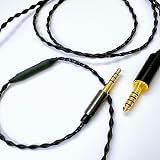 【e☆イヤホンオリジナル】e☆イヤホン・ラボ Obsidian GeN2 4.4mmケーブル オブシディアン リケーブル (3.5mm-4.4mm 120cm)