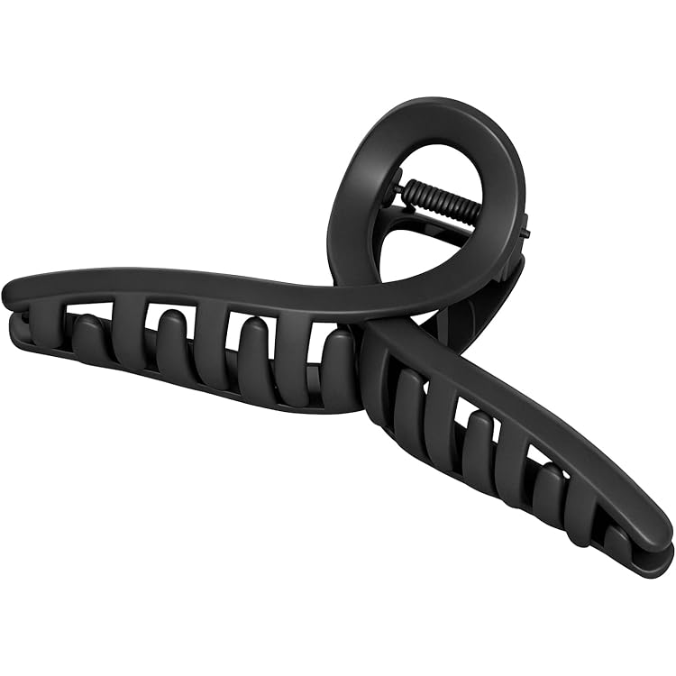 Amazon.co.jp: ZYOWAIT バンスクリップ 13cm 大きめ ヘアクリップ