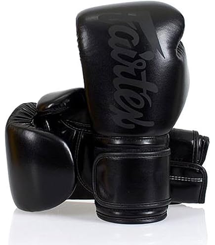 Fairtex ボクシンググローブ 16oz ブラック/イエロー フェアテックス Fairtex ボクシンググローブ メキシカンスタイル