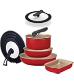 Amazon.co.jp: エバークック フライパンセット 8点セット IH対応 ガス